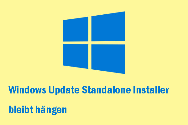 6 Lösungen: Windows Update Standalone Installer hängt fest