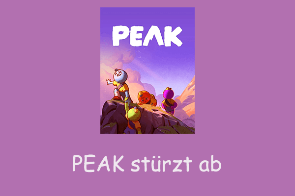 PEAK stürzt beim ersten Lagerfeuer oder nach dem Betreten der Tropen ab: Schnelle Lösung