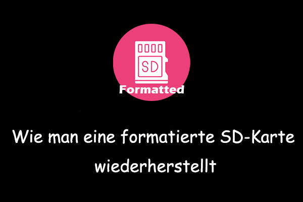 Wie man eine formatierte SD-Karte unter Windows/Mac wiederherstellt: Ein professioneller Leitfaden