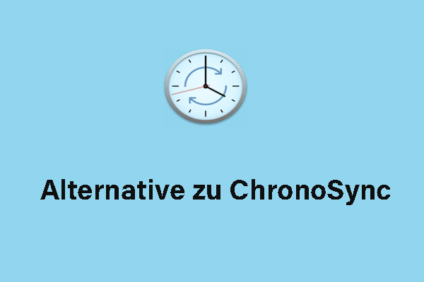 Die beste Alternative zu ChronoSync für Windows: MiniTool ShadowMaker