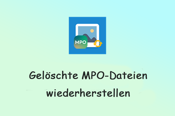 Bewährte Tipps: Gelöschte MPO-Dateien unter Windows oder Mac wiederherstellen