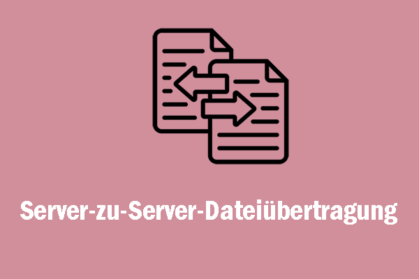 Wie kann man eine Server-zu-Server-Dateiübertragung durchführen? – 2 Methoden