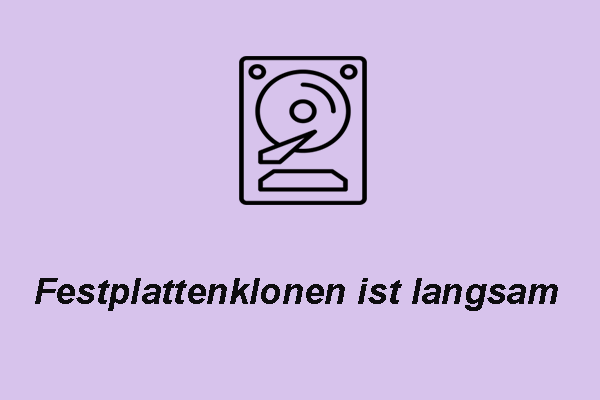 Schnell behoben: Festplattenklonen ist langsam unter Windows 10/11