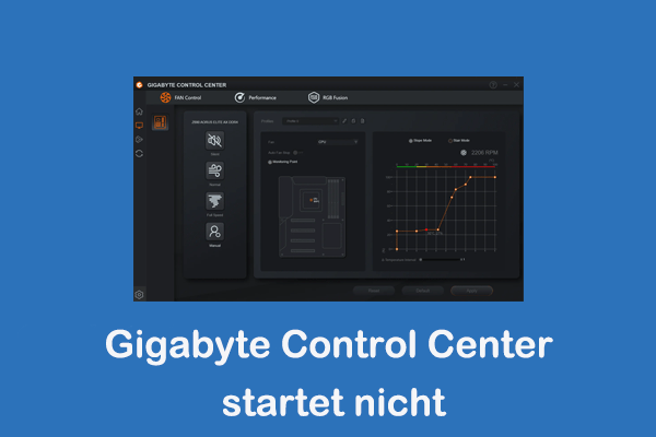 4 Möglichkeiten, das Problem „Gigabyte Control Center startet nicht“ zu beheben