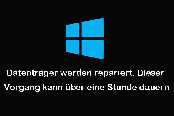 Behoben: Datenträger-Reparatur kann über eine Stunde dauern Windows 11/10