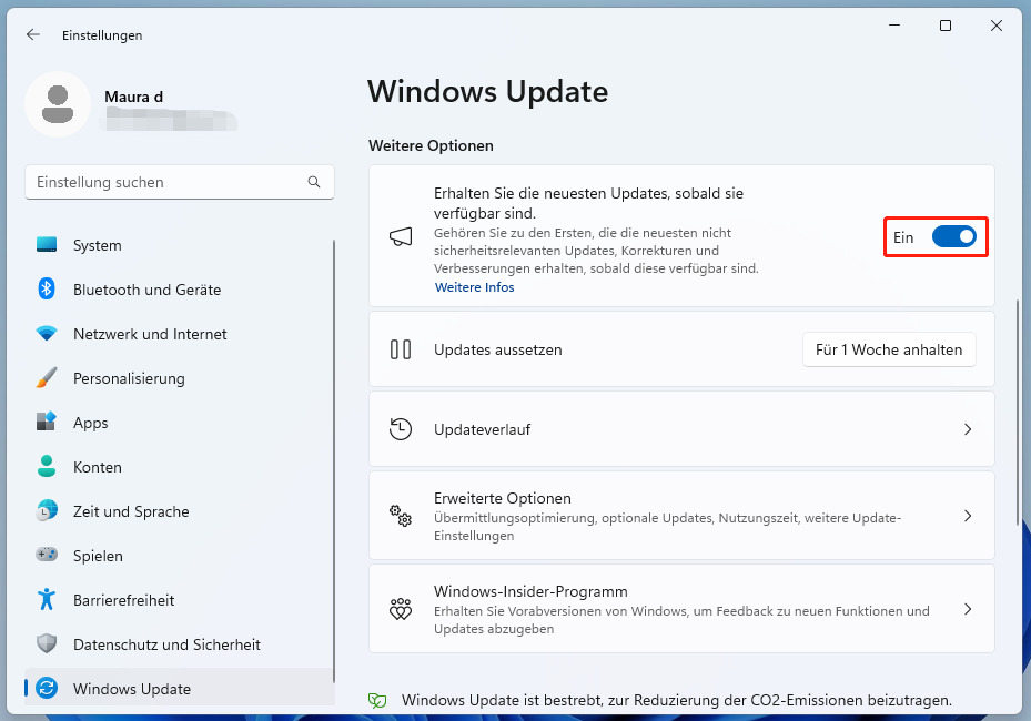 Erhalten Sie die neuesten Updates, sobald sie verfügbar sind
