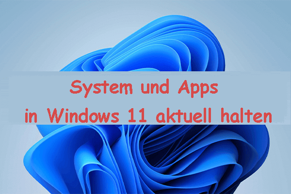 Kurzanleitung: System und Apps in Windows 11 aktuell halten