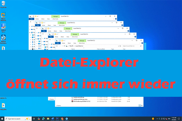 Gelöst: Der Datei-Explorer öffnet sich immer wieder unter Windows 10/11