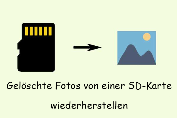 Wie man gelöschte Fotos von einer SD-Karte unter Windows wiederherstellt: 4 Methoden