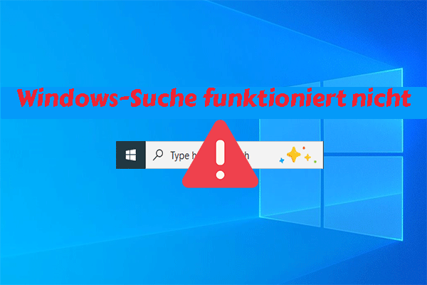 Windows-Suche funktioniert nicht? 11 bewährte Lösungen