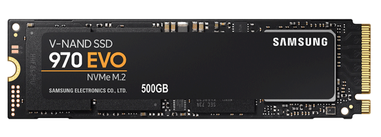 Samsung M.2 NVMe SSD.