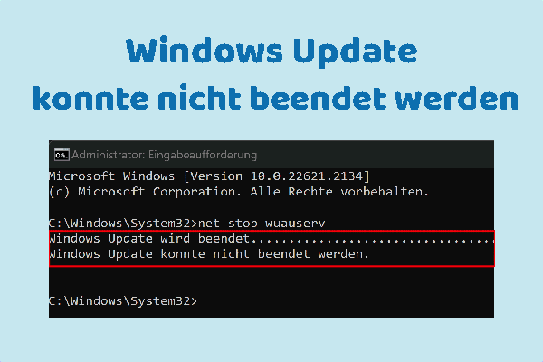 Windows Update-Dienst lässt sich nicht beenden – 9 schnelle Lösungen