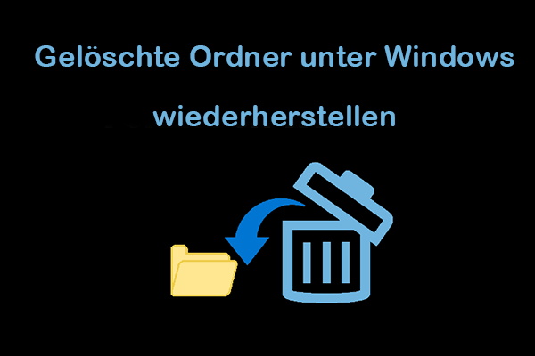 Wie man gelöschte Ordner unter Windows wiederherstellt: Prüfen Sie hier die Methoden!