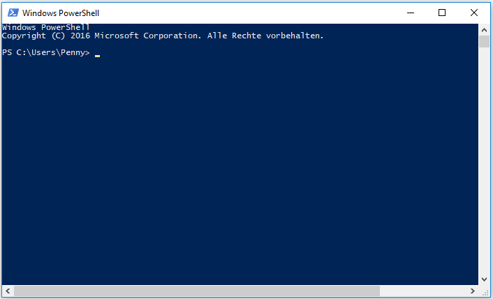 Windows PowerShell