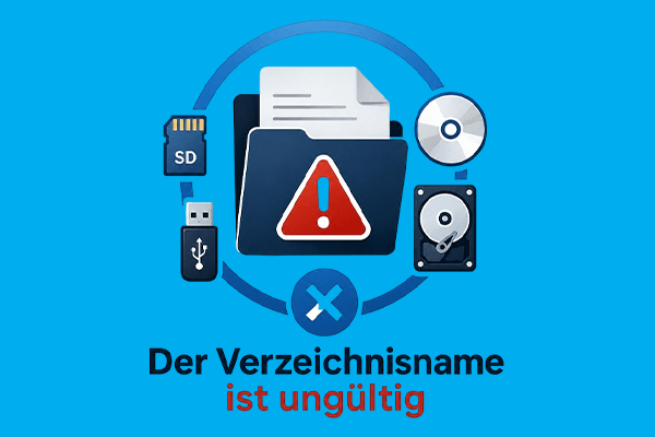 Verzeichnisname ist ungültig beheben – Anleitung & FAQ