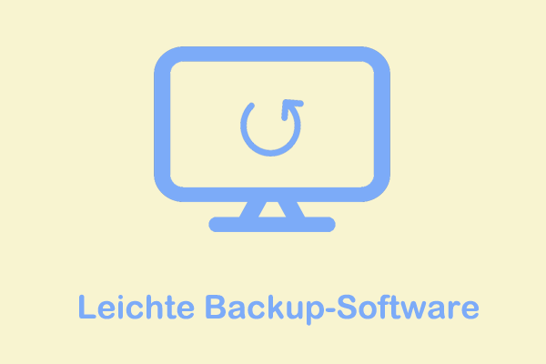 Die beste leichte Backup-Software für Windows: Wählen Sie das richtige Tool