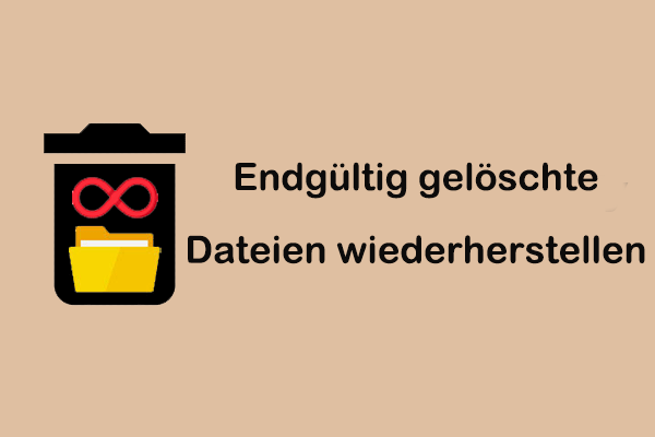 Endgültig gelöschte Dateien wiederherstellen unter Windows 10/11 – So geht's