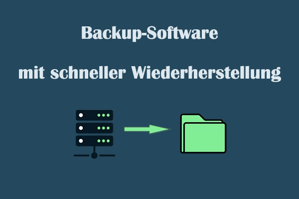Backup-Software mit schneller Wiederherstellung: Unsere Top-Auswahl