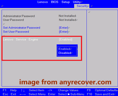 Lenovo Service Engine