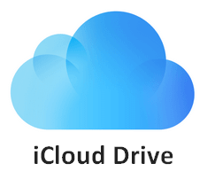 Das Logo von iCloud Drive
