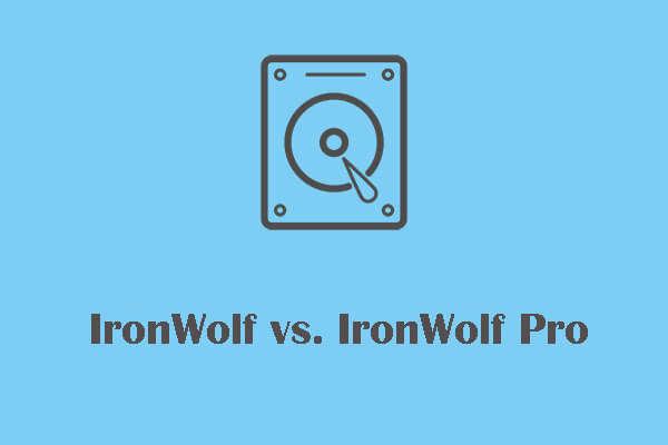 IronWolf vs. IronWolf Pro: Was sind die Unterschiede zwischen ihnen?