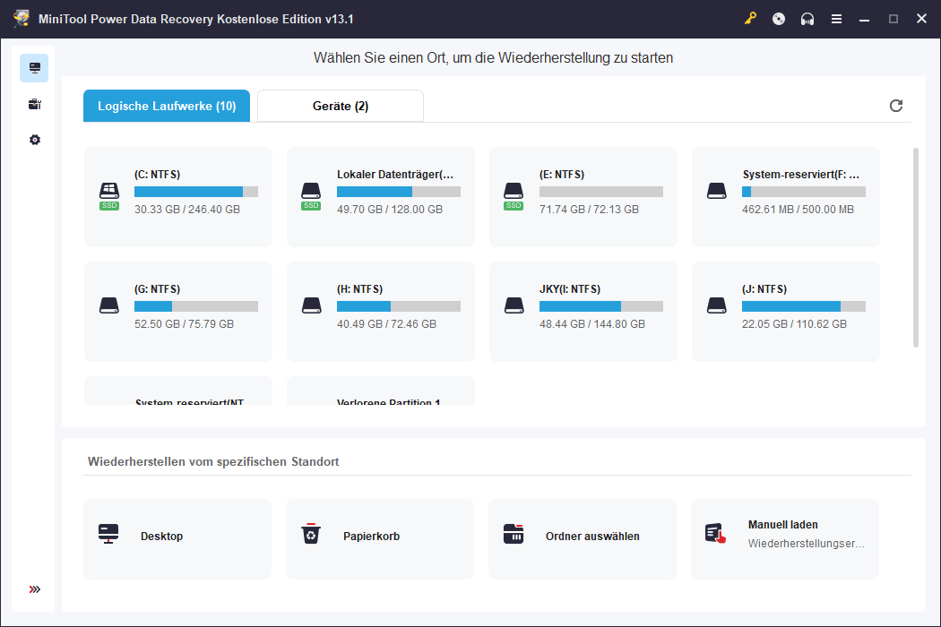 MiniTool Power Data Recovery