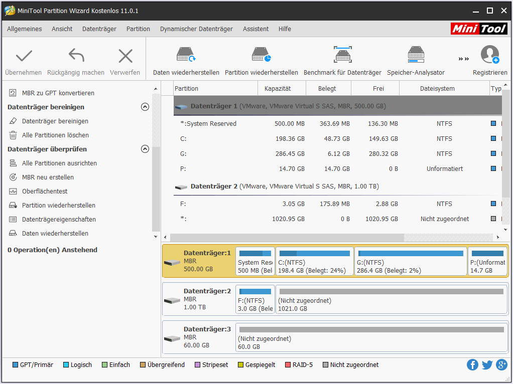 MiniTool Partition Wizard 