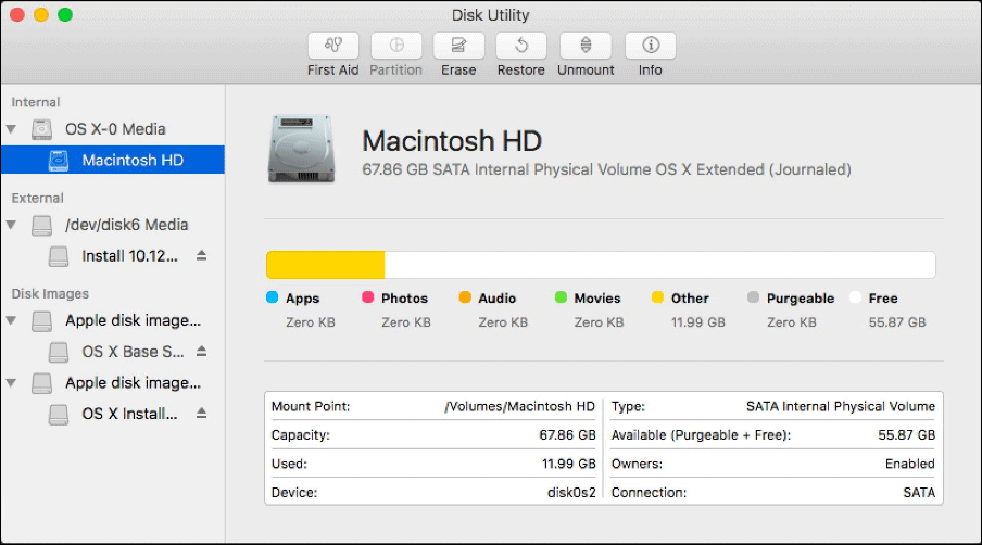 Mac OS Extended (HFS+)