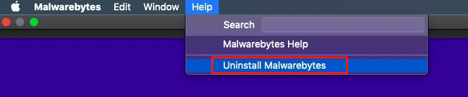Malwarebytes deinstallieren Mac