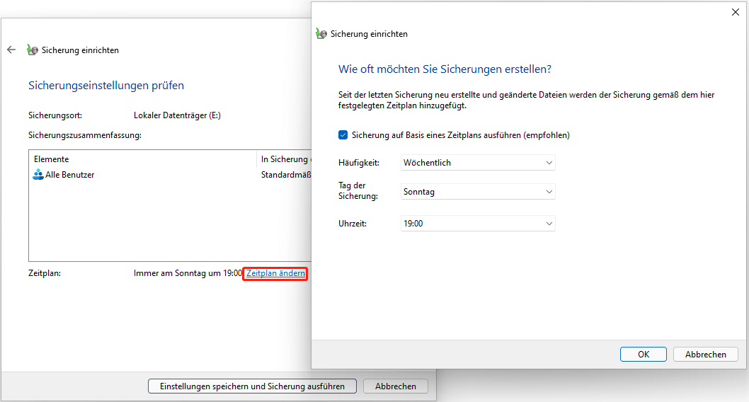 Dateien in Windows 11 automatisch sichern