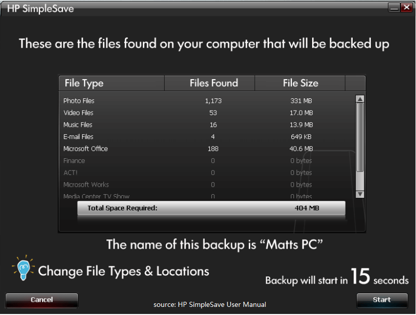 Alle Dateien auf Ihrem PC