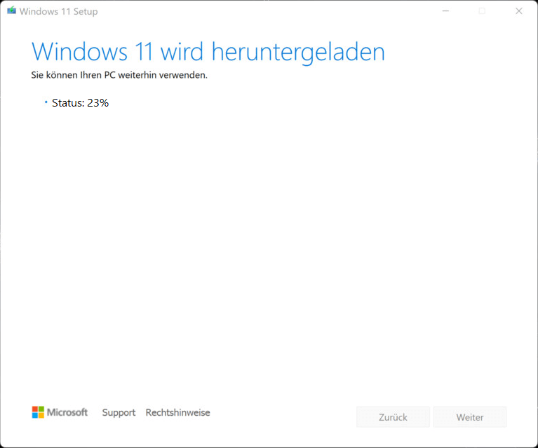 Laden Sie Windows 11 auf einen USB-Stick herunter