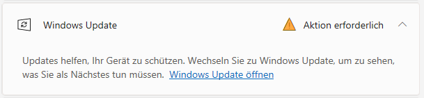 Windows Update in PC Health Check