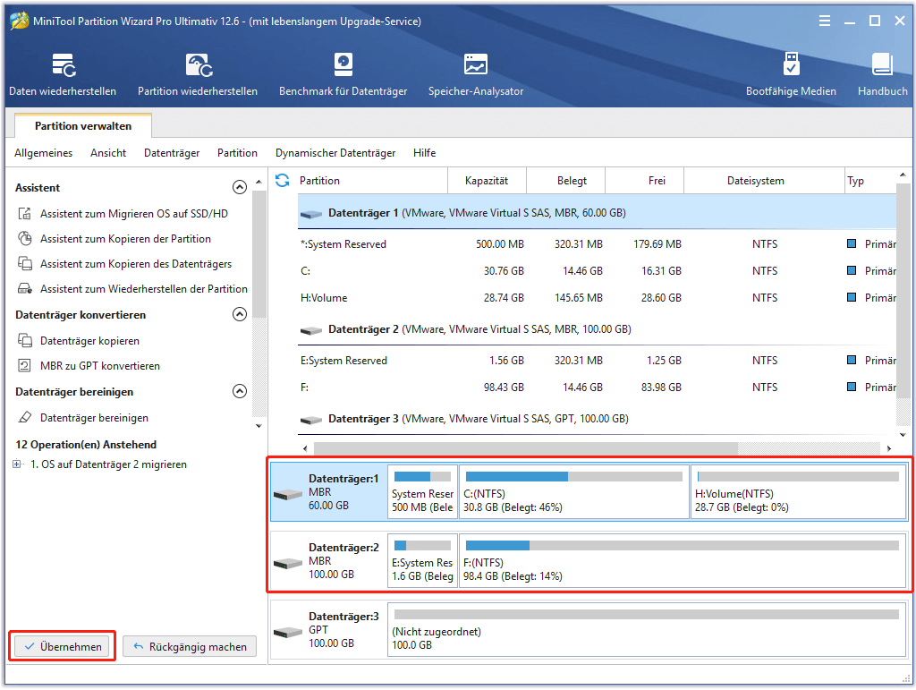 MiniTool Partition Wizard OS-Migration