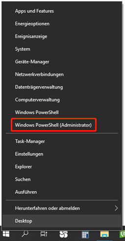 Windows PowerShell (Administrator)