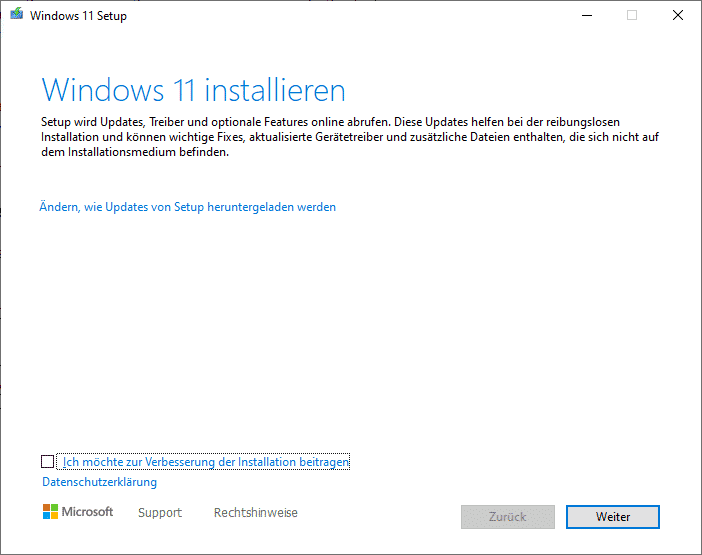 Richten Sie Windows 11 über Mount ISO ein