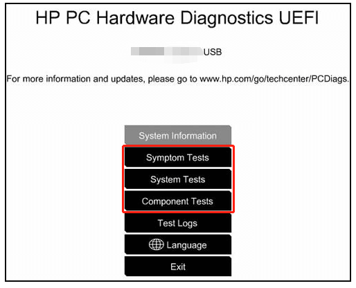HP-PC-Hardware-Diagnose-UEFI-Menü