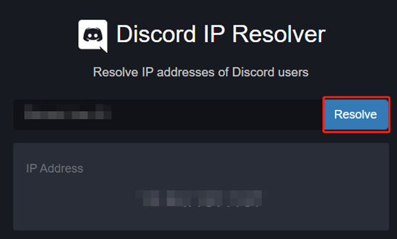 Finden Sie die IP-Adresse mit Discord IP Resolver