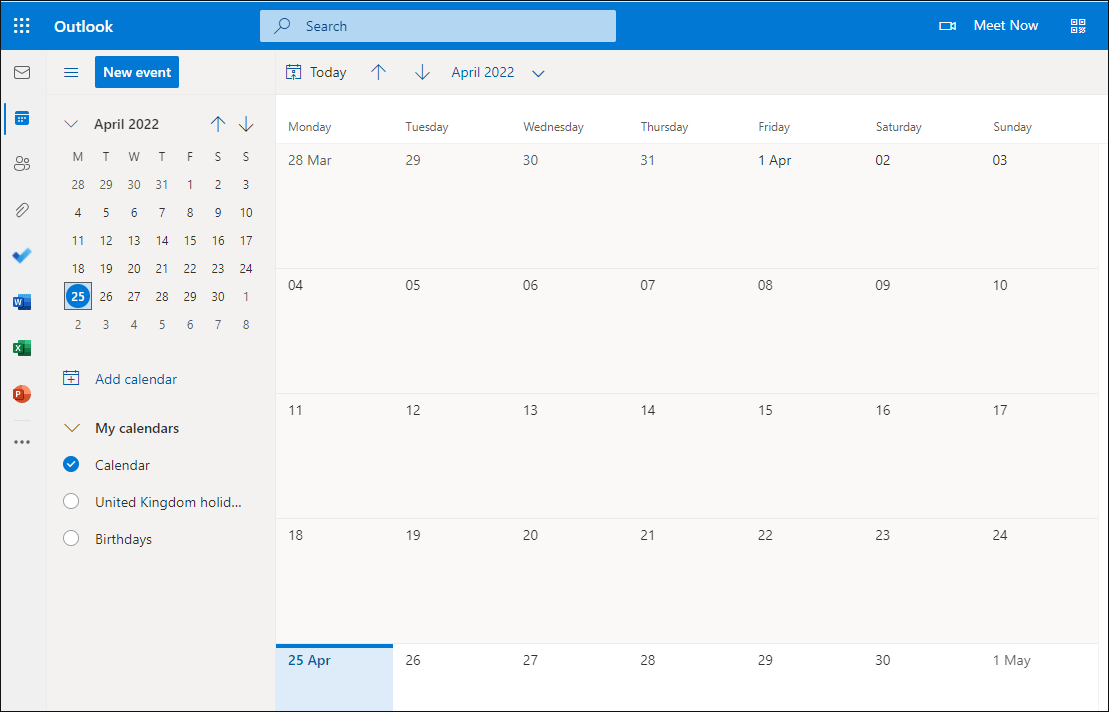 Outlook-Kalender