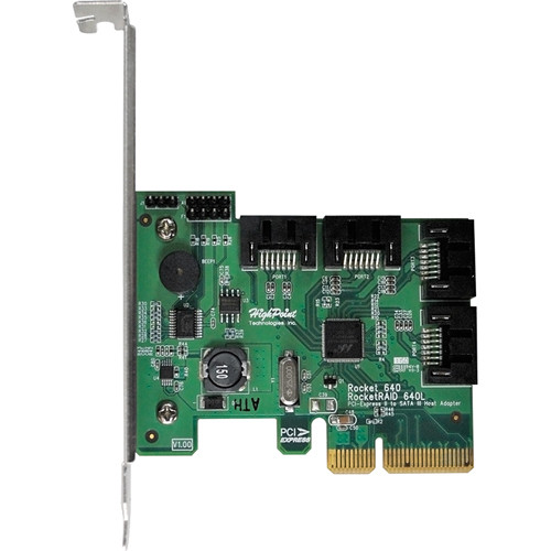 Abbildung der PCIe 2.0 x4-Schnittstelle