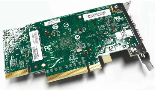 Abbildung der PCIe 3.0 x8-Schnittstelle
