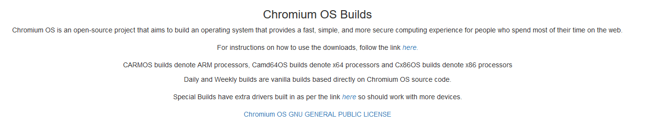 Chromium OS Build