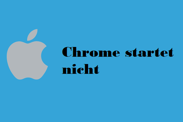 Chrome lässt sich auf dem Mac nicht öffnen
