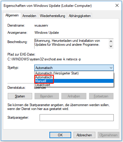 Windows Update-Dienst