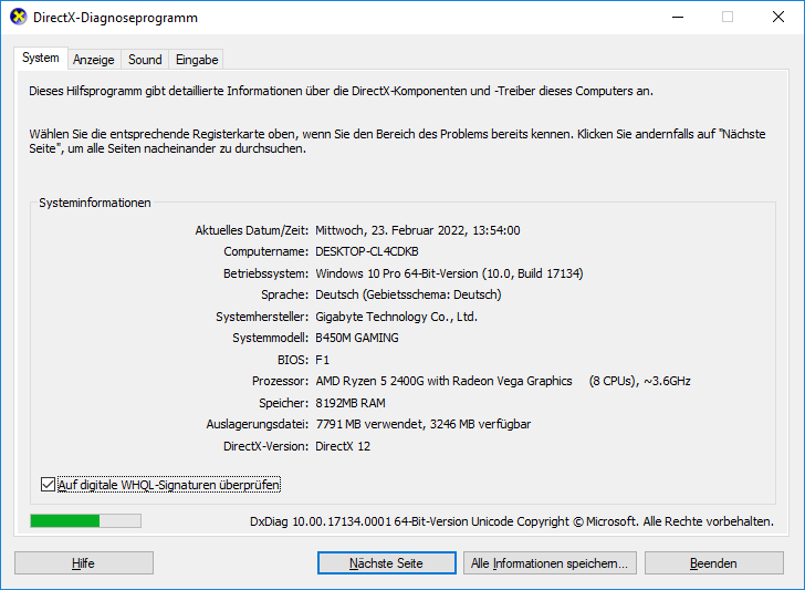 DirectX 12 Ultimate Windows 11