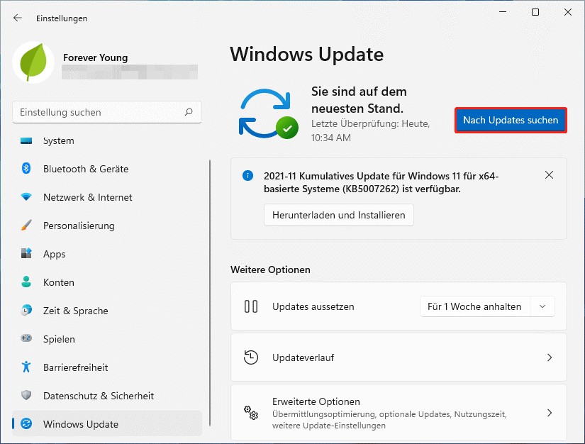 wie man Windows 11 aktualisiert