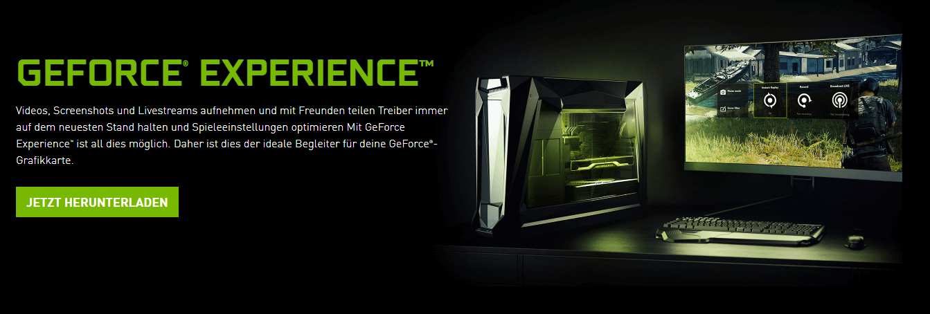 GeForce Experience herunterladen