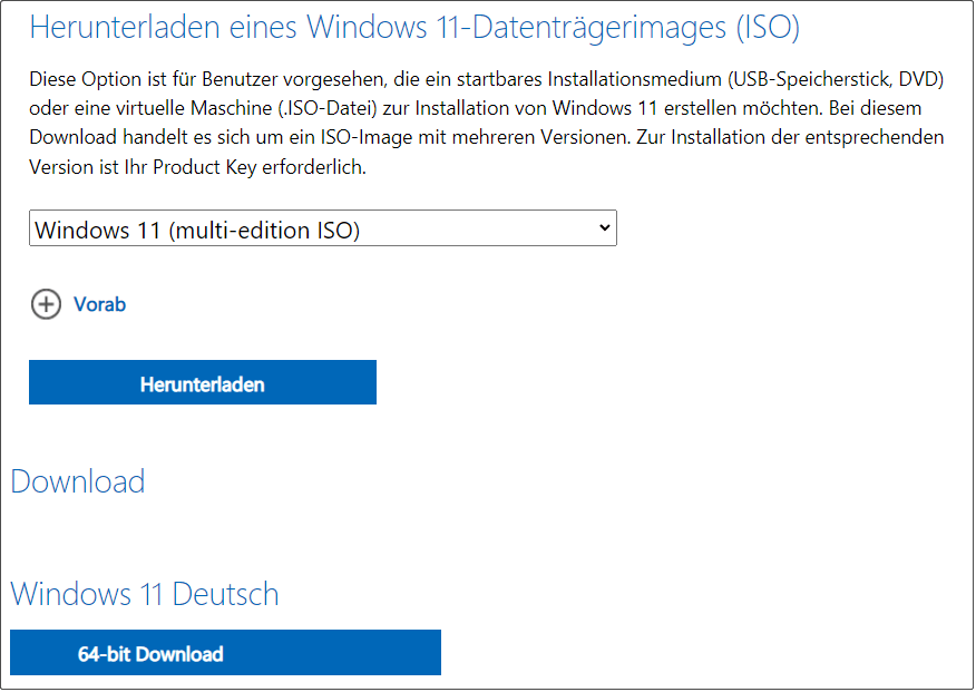 Windows 11 Pro-ISO-Download