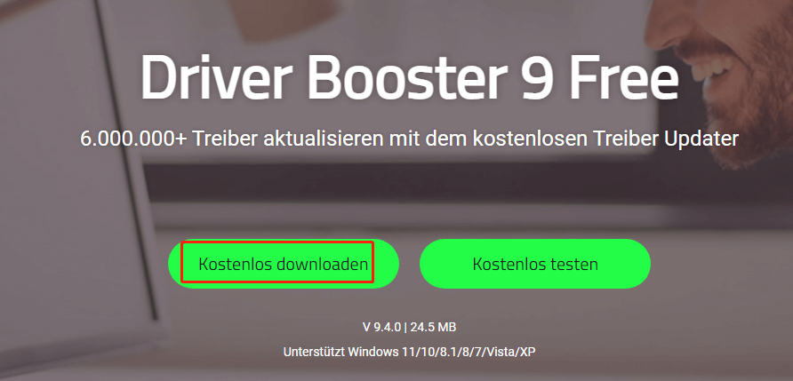Driver Booster 9 kostenlos herunterladen