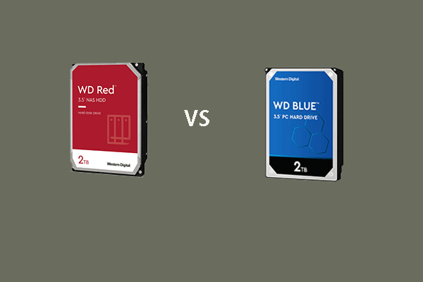 WD Red vs Blue、違いと選び方